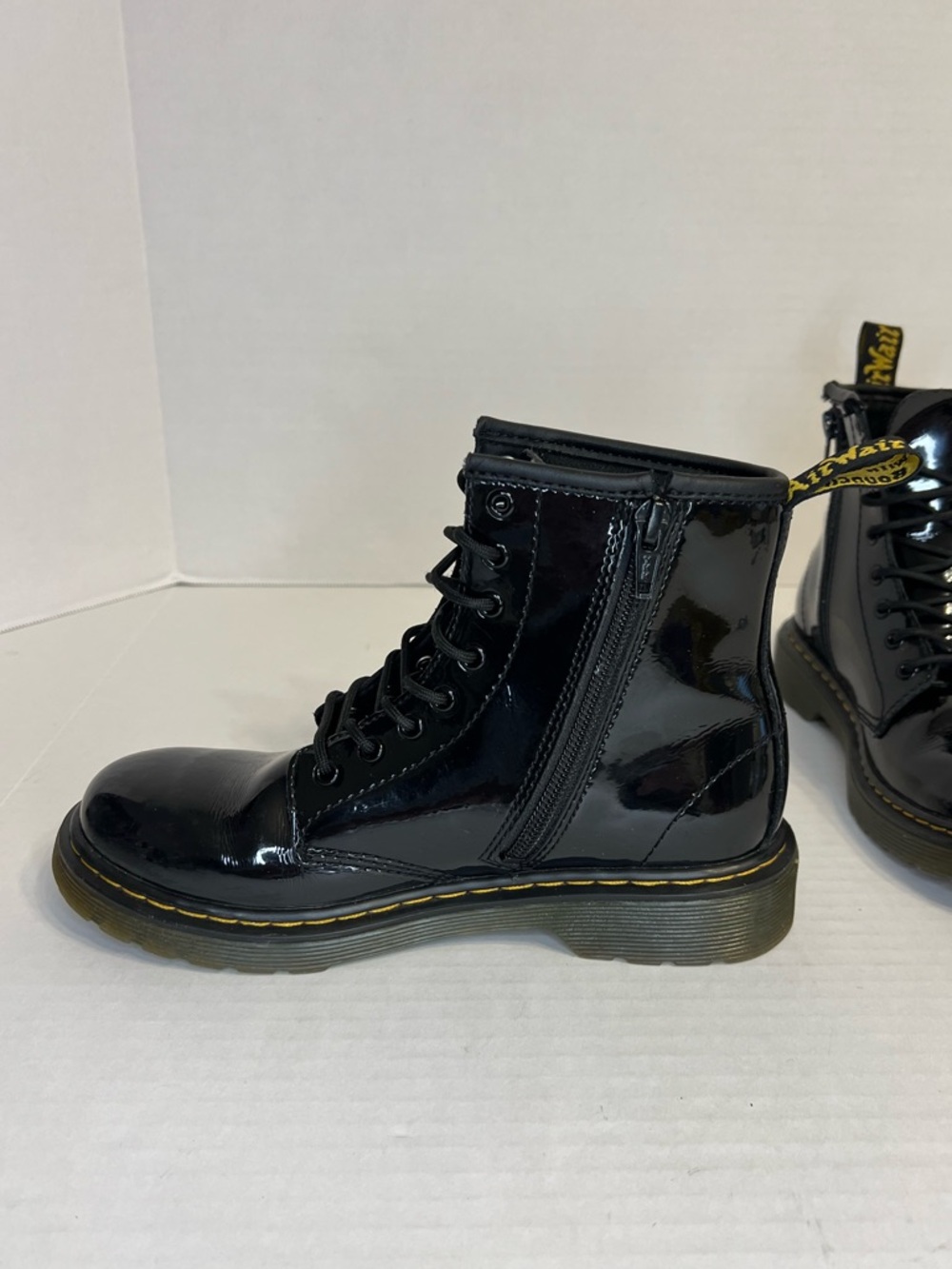 Dr. Martens Patent Leather Boots size 3 - Picture 7 of 11